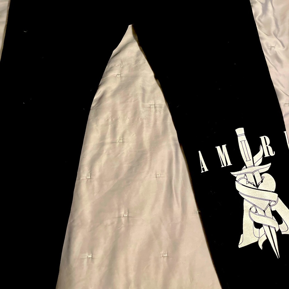 Amiri drawstring black